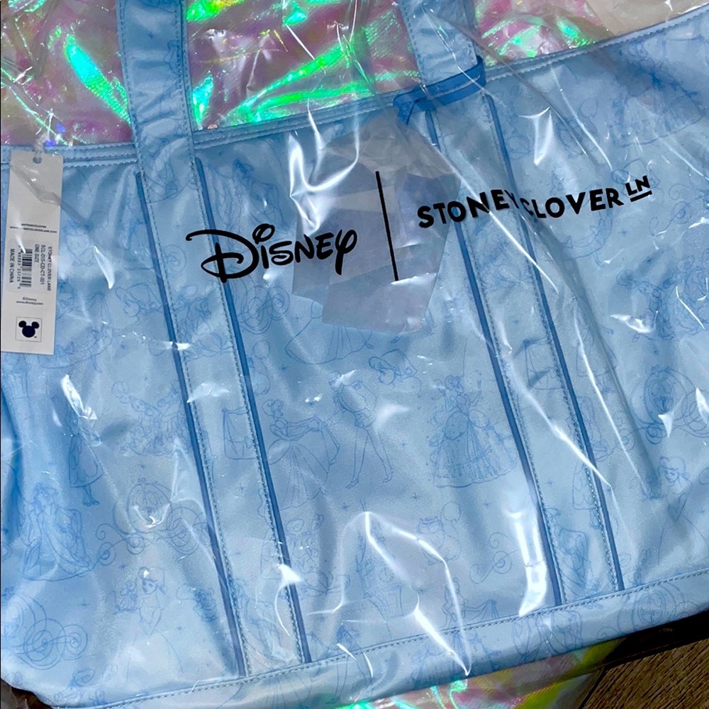 Disney x Stoney Clover Lane Cinderella Blue Tote Bag - Picture 2 of 4